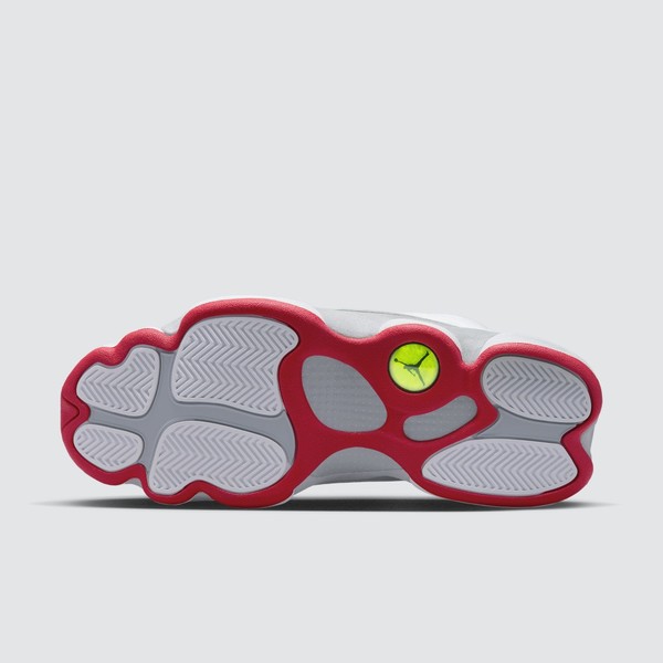 White and Grey Panels on the Air Jordan 13 